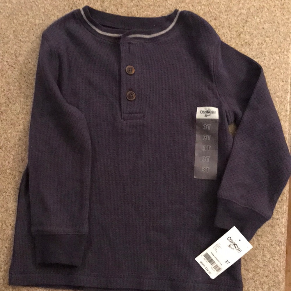 Henley style shirt
